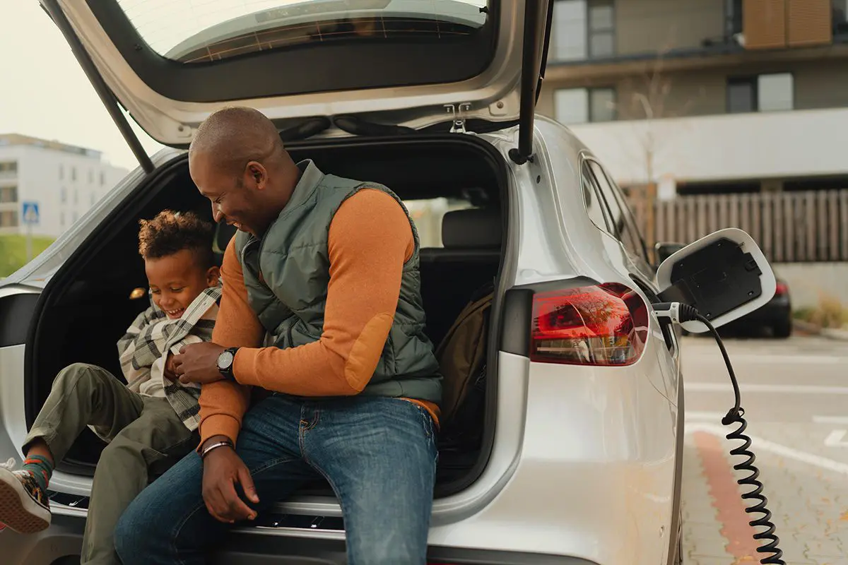 Father&SonInCar