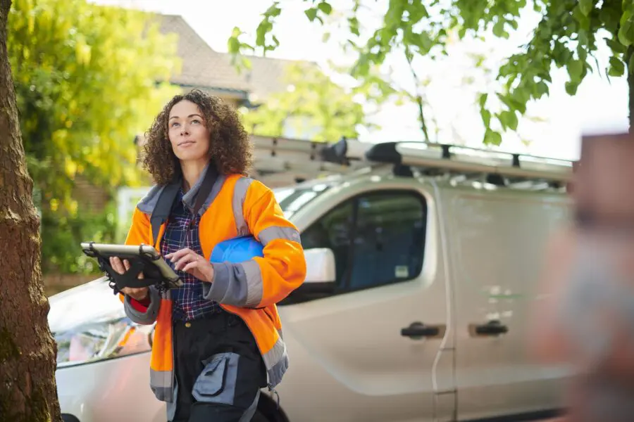 female worker