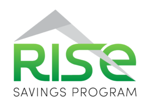 Rise savings program logo