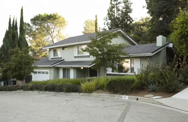 Exterior of a single-family home in a neighborhood cul-de-sac