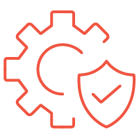 Icon representing manufacturing captives