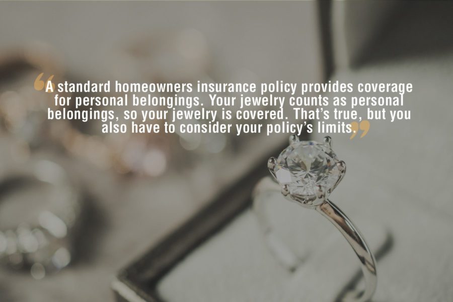 Does homeowners insurance include jewelry coverage?