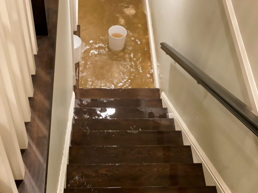flooding in home during storm