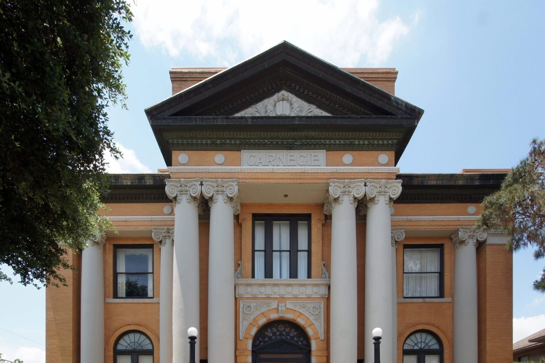 Old Carnegie Library in Cleburne, Texas