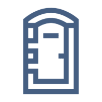 Icon of a portable toilet