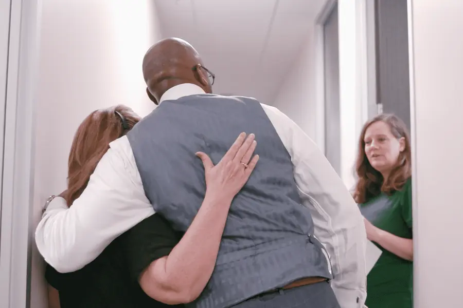 hug
