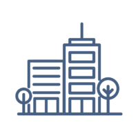 Icon of a commercial building