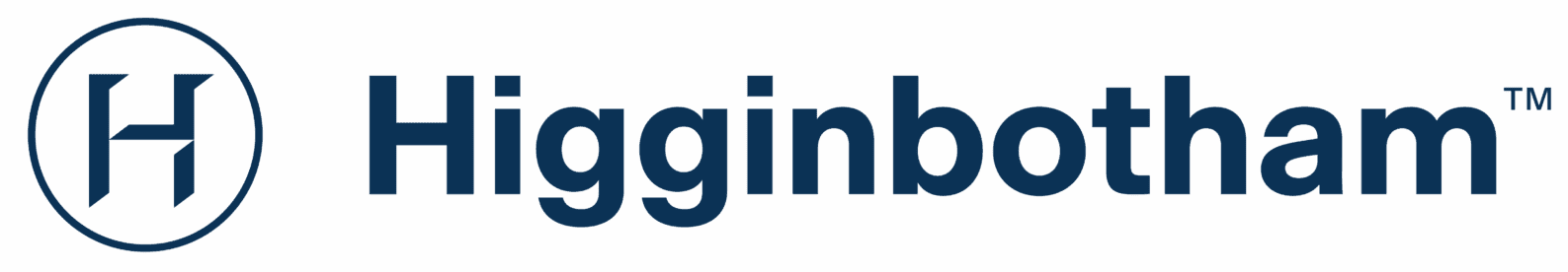 Higginbotham logo dark blue png